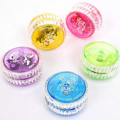 NEW LED Flashing YoYo Ball Classic Children Clutch Mechanism Magic Yo-Yo Toys • $7.30