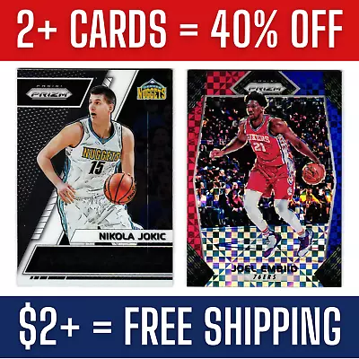 2017-18 NBA Panini Prizm Basketball Cards / You Pick / EX-MT • $0.99