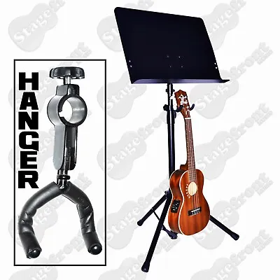 $18.95 • Buy Ukulele Hanger Attaches To Music Stand Upright  ***brand New***