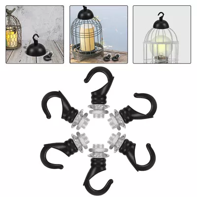  6pcs Ceiling Lamp Hooks Chandelier Light Fixture Parts Heavy Duty Hanging Lamp • £8.89