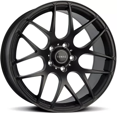 Alloy Wheels 17  Romac Radium Black Matt For VW Jetta [Mk4] 11-18 • $781.95