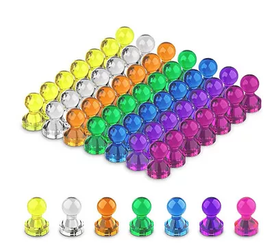 28Pcs Colorful Fridge Magnet Assorted Color Magnetic Push Pins • $2.18