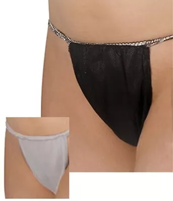 £7.99 • Buy Disposable G-Strings X 50 - Thong Pants For Waxing & Tanning Black Or White