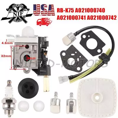 Carburetor For Echo PE-2620 SRM-2620 SRM-2620T SRM-2620U Trimmer For ZAMA RB-K75 • $14.99