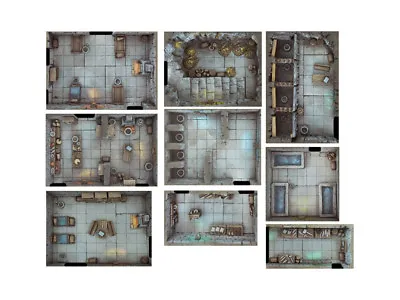 $8.95 • Buy Dwarven Dungeon Tiles Set B, Digital Download D&D RPG Dragons Dnd Pathfinder