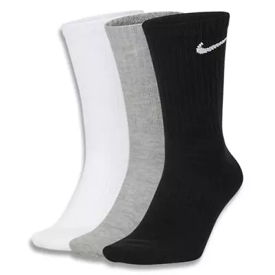 Nike Everyday Cushioned Adult 3 Pack Assorted Colours • $27