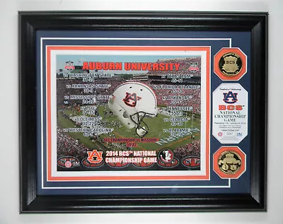 Highland Mint Auburn University 2014 BCS Championship Plaque • $75