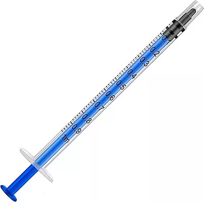 1ml Syringe With Caps 50 PiecesFree Shipping AU • $15.40