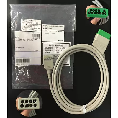 ECG Trunk Cable 6 Lead 12 Pin P/N JC-906P For Nihon Kohden • $371.27