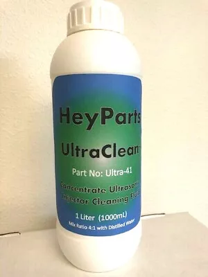 Ultrasonic Cleaning Fluid Concentrate Makes 1.32 Gallons For  Injector Cleaning • $39.99