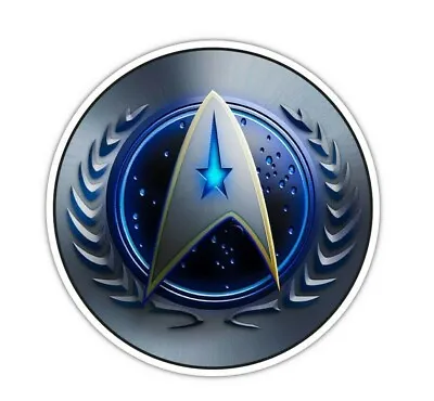 $3.20 • Buy Star Trek Starfleet Ship Logo Vinyl Sticker Decal Car Truck Laptop Window SIZES