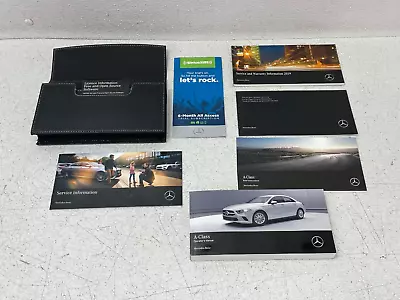 2019 19 Mercedes A220 Owners Operators Manual Book Set W/Case 1416 OEM • $19.99