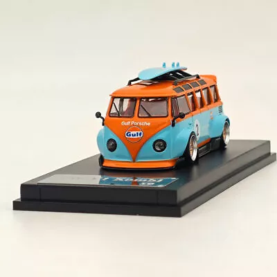 LF 1:64 VW Kombi T1 Porsche Bus Gulf Diecast Toy Car Model Miniature Hobby Gifts • $27.78