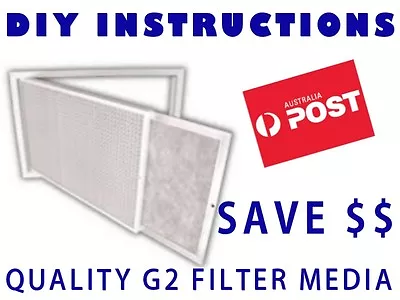 Air Conditioner Return Air Filter Media Material 400x500mm G2 - Replacement • $17.29