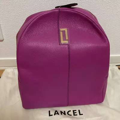Lancel Backpack Pink Color Unused With Bag From Japan • £182.72