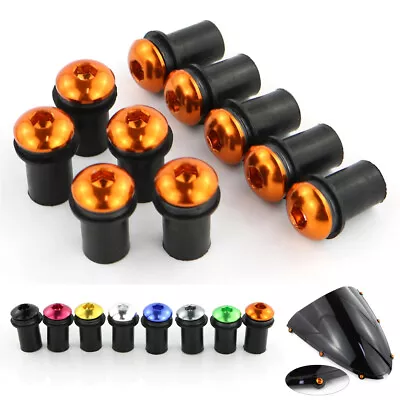 $9.95 • Buy M5 Windshield Bolt Nut Fit For Suzuki V-Strom DL250/650/1000 Burgman 650/200/400