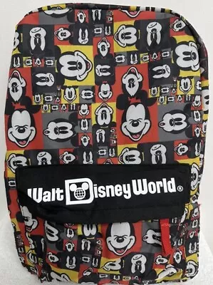 Walt Disney World Theme Parks Authentic Backpack Mickey Mouse Pop Art Faces NWOT • $18