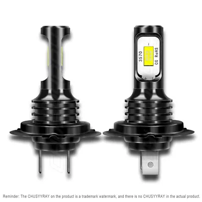 H7 LED Headlight Bulbs For Suzuki Grand Vitara 2006-2013 High Power Low Beam Kit • $16.61