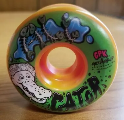 Topps GPK Garbage Pail Kids GET A GRIP S3 ORANGE PUKE Skateboard Wheel ALI GATOR • $55.98