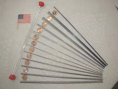 Drill Rod And Music Wire Small Sizes 27 Piece Assortment Tool Steel Spring • $34.49