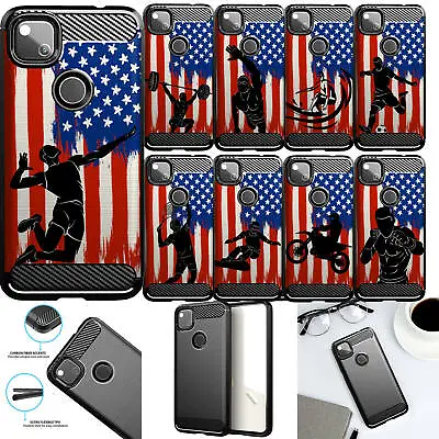 For [Google Pixel 5 (2020)][Flex TPU Fiber SET14] Unique Matte Case • $10.99