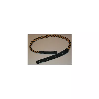 Lakota Leathers LK-FBTA Mandolin Strap - Flat Braided 43in Black & Tan New! • $55