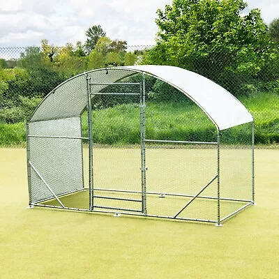£169.99 • Buy Chicken Run 1.4m X 3m Walk In Pet Cage Hen House Rabbit Hen Cage Pen Metal Door