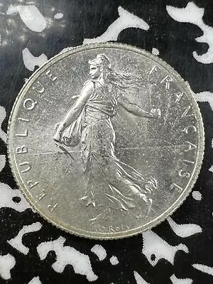 1917 France 2 Francs(17 Available) High Grade! Beautiful! (1 Coin Only) Silver!  • $25