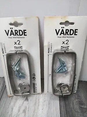 IKEA Varde Handle Drawer Pull Handles Set Of Two Model # 267.042.00 - 2pk Bundle • $63.96