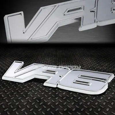 For Vw Vr6 Golf/gti/jetta Metal Bumper Trunk Grill Emblem Decal Badge Chrome • $6.08