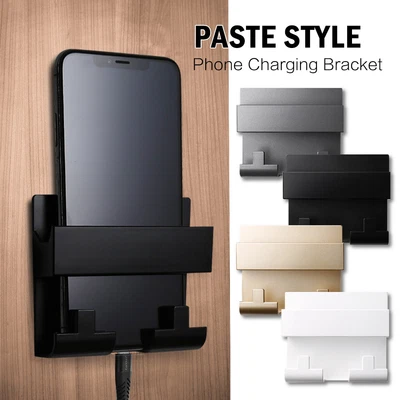 $6.99 • Buy Mobile Phone Adhesive Bracket Mount Wall,Universal Box Holder Key Charging Shelf