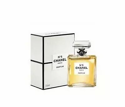 Authentic Chanel No. 5 Pure Parfum 7.5 Ml New & Sealed Rare Size!! • $198