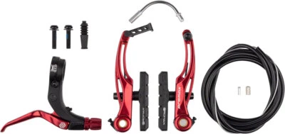 $49.99 • Buy NEW Promax P-1/Click V-Point Linear Pull Brake Kit - 108mm Red