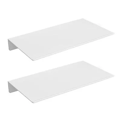  Floating Shelves For Wall Storage Metal Wall Shelves For Bedroom 8 IN White • $36.46