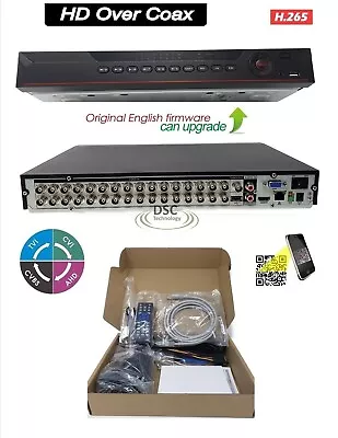 1080P 32 Channel HDCVI 1U DVR - 32CH HD-CVI DVR-NEW GUI-FAST SHIPPING • $520.95