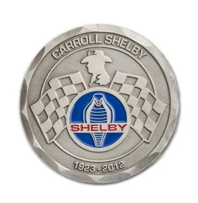 Carroll Shelby Tribute Challenge Coin Ford Mustang GT500 Super Snake Terlingua • $26.99