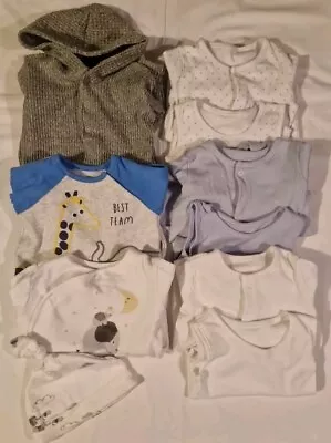 Small Bundle Of Baby Boy Clothes Size 0-3 Months • $3.79