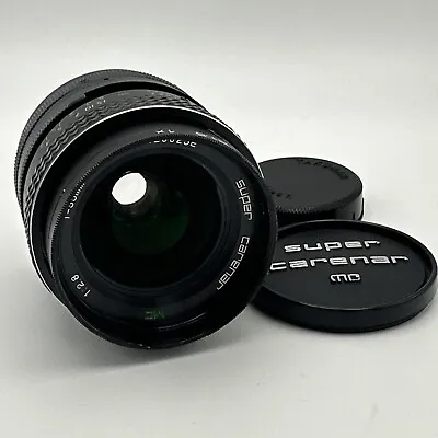 Super Carenar MC 35mm F2.8 Manual Focus Lens Screw Mount M42 • $41