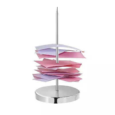 Desk Receipt Holder Bill Fork Spike Stick Silver Restaurant Check Spindle • $7.36