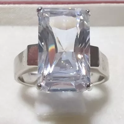 Vintage Hollywood Collection Marilyn Monroe Emerald Cut CZ Replica Ring Size 7.5 • $59.99