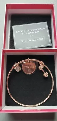 Mary Kay  STRONG  Fashion Bracelet By RJ Graziano Bangle Monthly Prize • $14.99