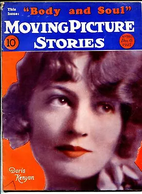 MAG: Moving Picture Stories 12/6/1927-Doris Kenyon-movie Pix-pulp-VG • $189