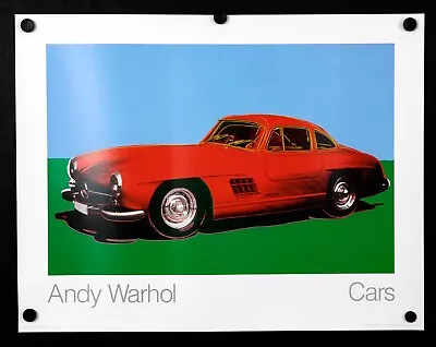 Andy Warhol -  Cars  Mercedes-Benz 300 SL Coupé 1954 - 1986 - Offset Poster • $95