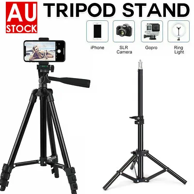 $7.59 • Buy Telescopic Tripod Stand For Digital Camera Camcorder Phone Holder & IPhone