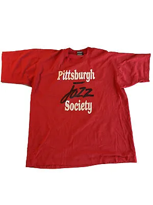 Vintage Shirt Pittsburgh Jazz Society Charles Mingus Single Stitch Jazz  1980’s • $17.10