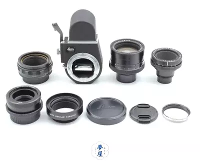 Rare [N MINT] Leica LEITZ Summicron 90mm + Elmar 65 Lens + Visoflex III M JAPAN • $1629.99
