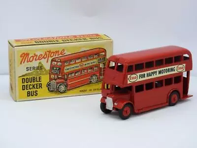 Morestone Series Mint Boxed 1955 Leyland Double Decker Bus Esso Happy Motoring • $124.32