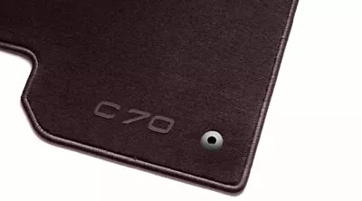 Genuine Volvo C70 Custom Off Black Carpet  Floor Mats (4) C70 2006-2013 39813715 • $150.75