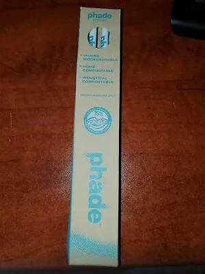 3 Phade 7.75  Compostable Biodegradable Eco Straws Intividually Wrapped • $2.99