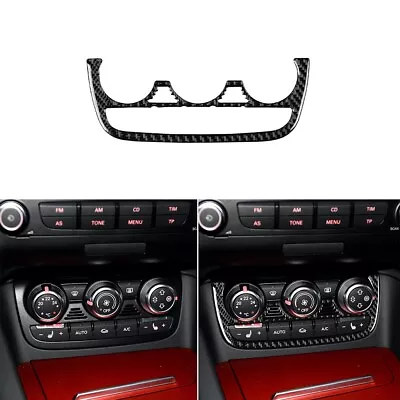 Carbon Fiber A/C&CD Switch Button Panel Cover For Audi TT 8N 8J MK123 TTRS 08-14 • $11.99